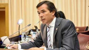 El fiscal hizo la presentación ante la comisión especial, presidida por la vocal Soledad Gennari. Foto gentileza.