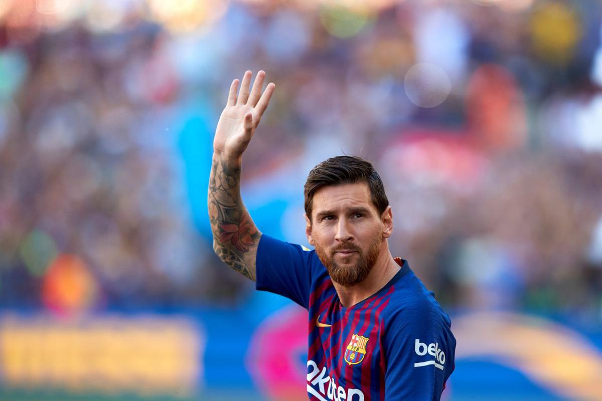 Lionel Messi debutó en 2004 en el FC Barcelona. 