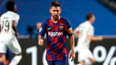 Messi quiere una salida consensuada con los dirigentes del Barcelona.