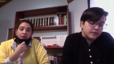 Celina Fernández y Jorgelina Montero, las abogadas querellantes. (Archivo)