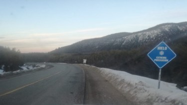 La ruta 40. Foto: gentileza