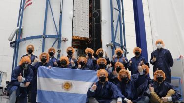 El lanzamiento del satélite fabricado por Invap finalmente tiene fecha de despegue. Gentileza