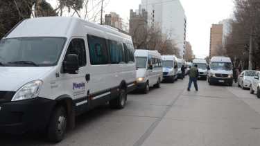 Son más de 100 empresas las que llevan  adelante la protesta en la provincia. Foto: Yamil Regules. 