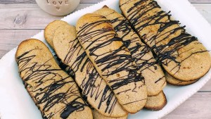 Vainillas integrales con muy pocos ingredientes