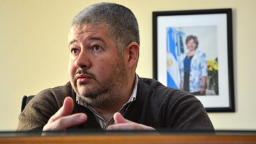 Luis Vaisberg, ministro de Economía de Río Negro. Foto : Marcelo Ochoa