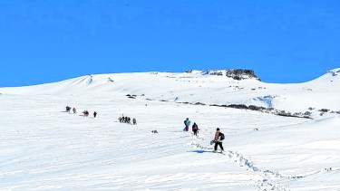 Cerro Las Horquetas Puipucón: subida suave pero constante. Foto gentileza Matías Cordero