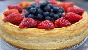 Animate a este colorido y delicioso cheesecake Martu