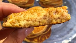 Pancake de zanahoria ¿te animás?