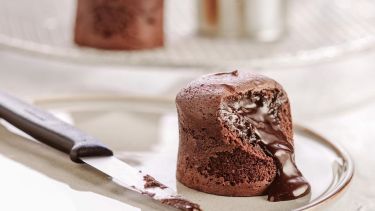 Volcán de chocolate en pequeñas dosis