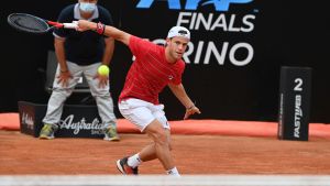 Schwartzman no pudo con Djokovic en la final de Roma