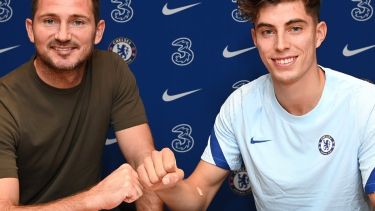 Havertz, de 21 años, firmó por cinco temporadas.