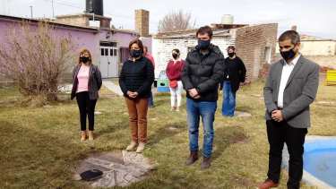 El acto se realizó a través de la video conferencia con directivos de Telefónica Movistar Argentina. (Foto: Gentileza)