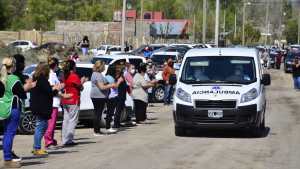 Video: así despidieron los restos de la enfermera de Regina fallecida