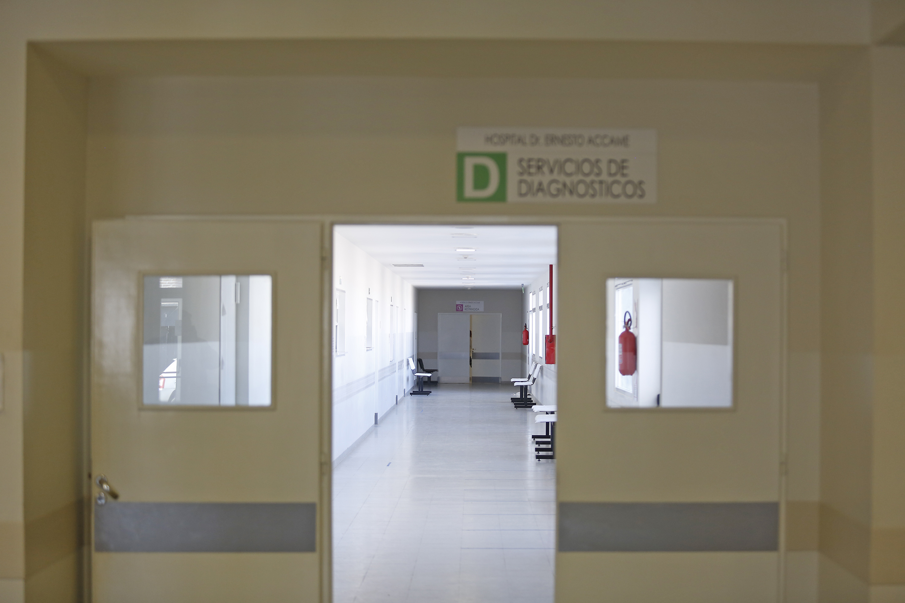 El Hospital Dr Ernesto Accame  de Allen. Foto: Juan Thomes