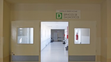El Hospital Dr Ernesto Accame  de Allen. Foto: Juan Thomes