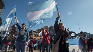 Nueva protesta en Bariloche contra el Gobierno nacional