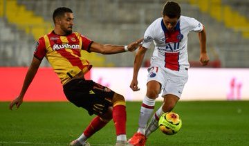 El argentino Facundo Medina tuvo su primera alegría jugando en la elite francesa junto al Lens.