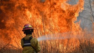 Hay incendios en 13 provincias de Argentina