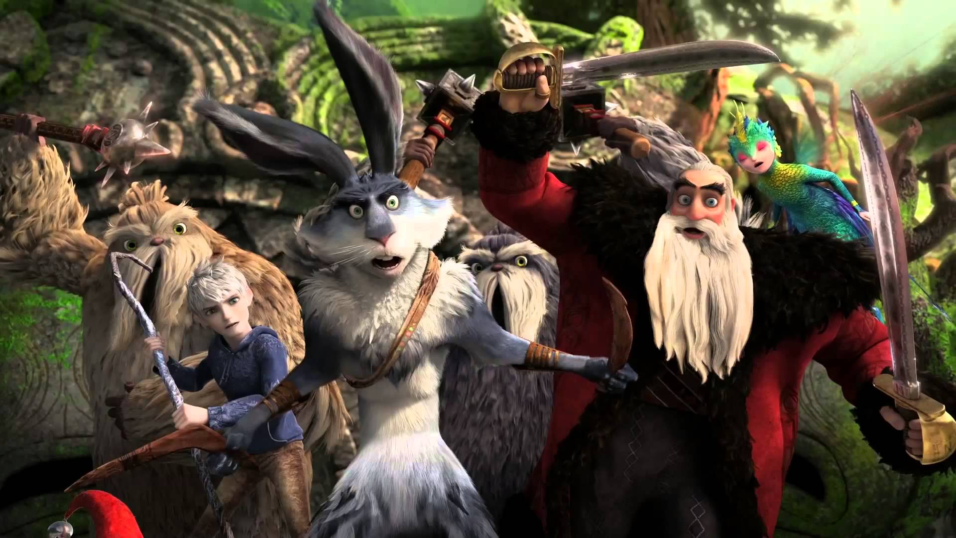 Los Papá Noel y su grupo de héroes luchan por los sueños de los niños en "El origen de los guardianes".