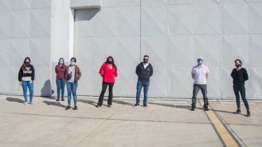 Los profesionales realizarán tareas en el hospital Castro Rendón:  Foto: Prensa de Gobierno