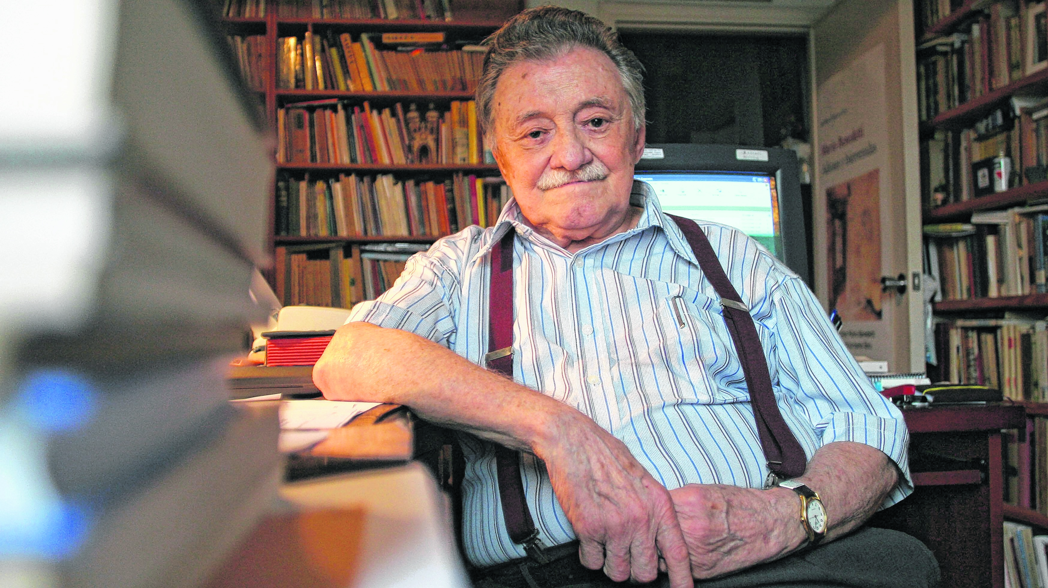 El escritor y poeta uruguayo Mario Benedetti fue autor de grandes obras de la literatura. Archivo. 