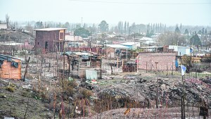La lluvia fue excepcional, la pobreza no