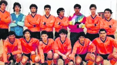 La formación del histórico equipo del cual fallecieron cuatro integrantes en un accidente de tránsito y a los cuales hoy se homenajea.