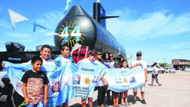 El submarino ARA San Juan se hundió hace cinco años y poco tiempo después, comenzó el espionaje a los familiares de los marinos. (Archivo).-