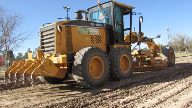Cierran uno de los acceso a Huergo por obras complementarias en la ruta 22