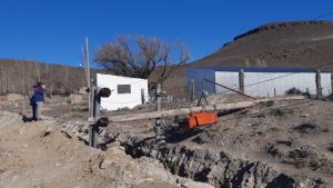 El fuerte temporal de viento causó  daños en la Región Sur