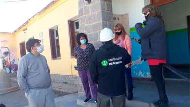 En el hospital "Dr. Orencio Callejas" se realizó la primera "bajada" de fibra óptica. (Foto: Gentileza)