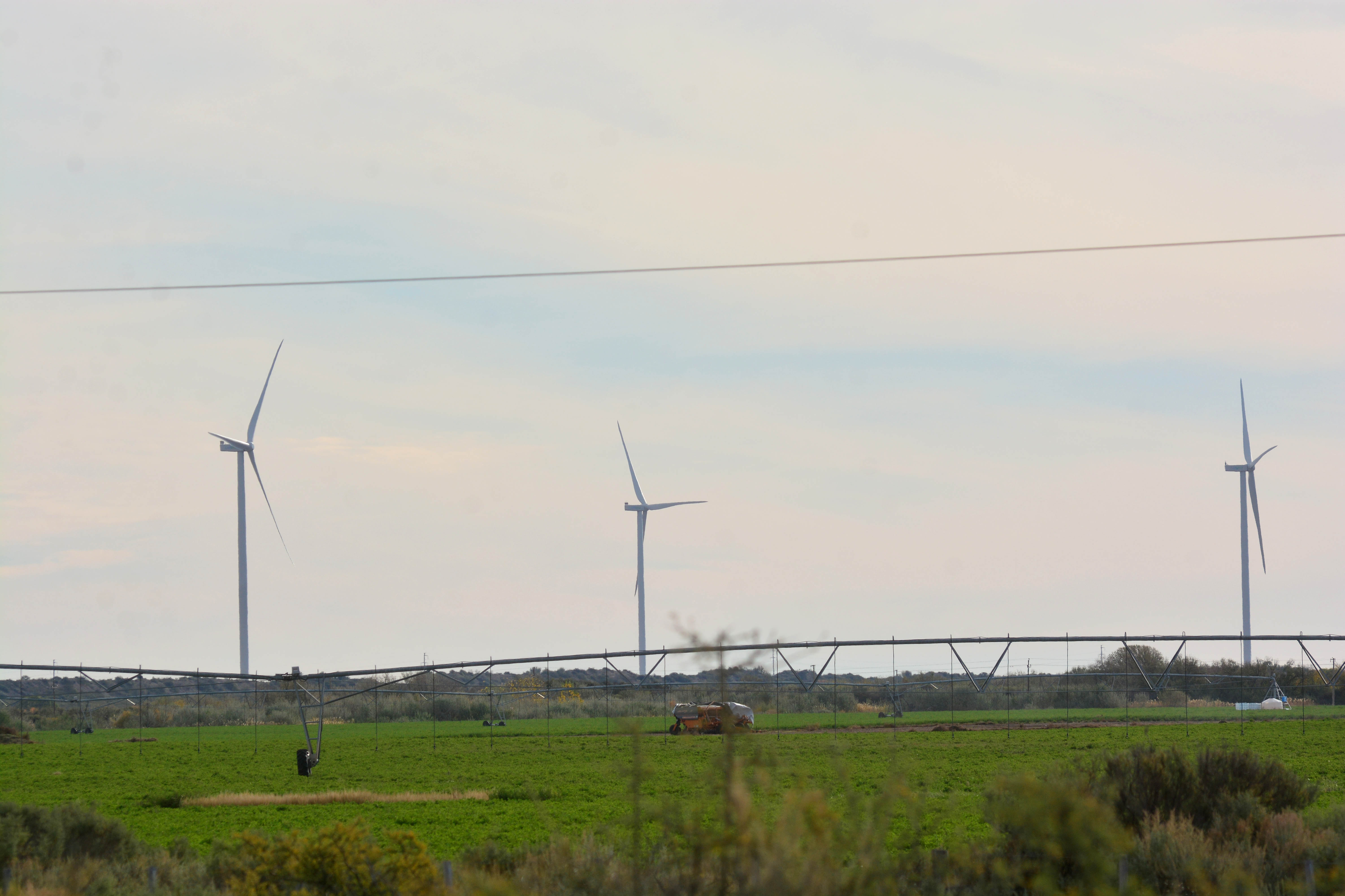 El parque eólico Pomona 1 y 2 generaron un total de 55,08 MW en octubre. (Foto: archivo)