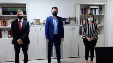 La comisión de admisibilidad del jury: Facci, Gallia y Gennari. La próxima reunión será el viernes 11. (Gentileza)