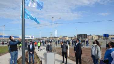 Parque Unión de Mayo, inauguración 116 aniversario ciudad de Neuquén (foto Yamil Regules)