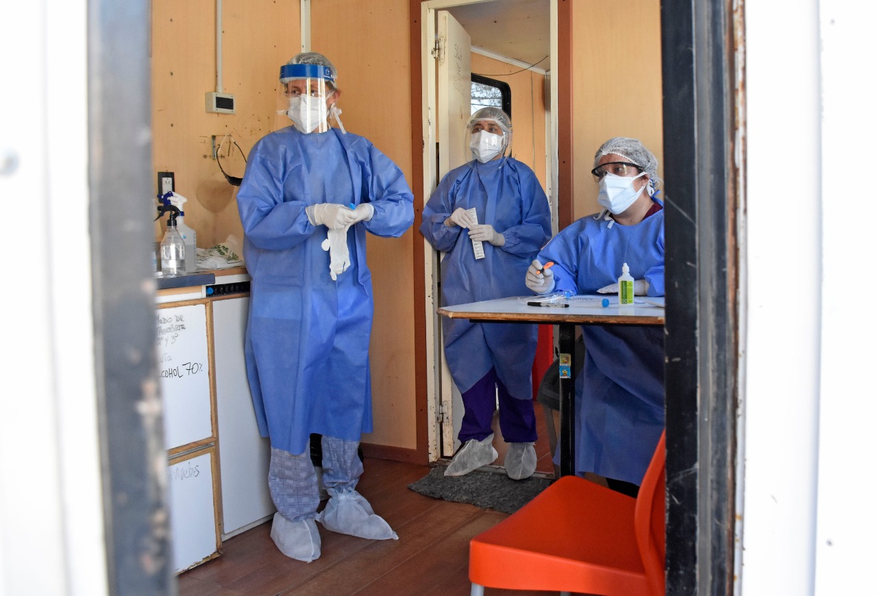 La provincia lleva procesadas casi 29.000 muestras desde el inicio de la pandemia. Foto: Florencia Salto.
