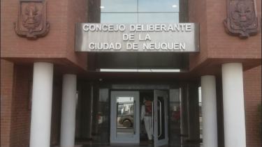 El Deliberante de Neuquén nuevamente será desinfectado por un caso de coronavirus. (Archivo gentileza)
