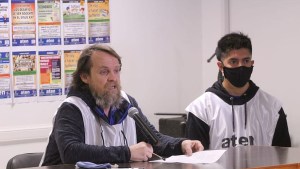 Paro docente en Neuquén denunciando la emergencia educativa