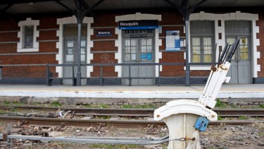La estación de tren de Neuquén. Foto: Florencia Salto