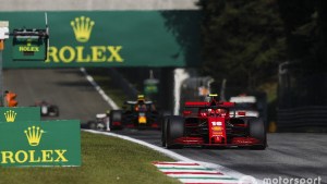 El Gran Premio de Italia se paró con bandera roja