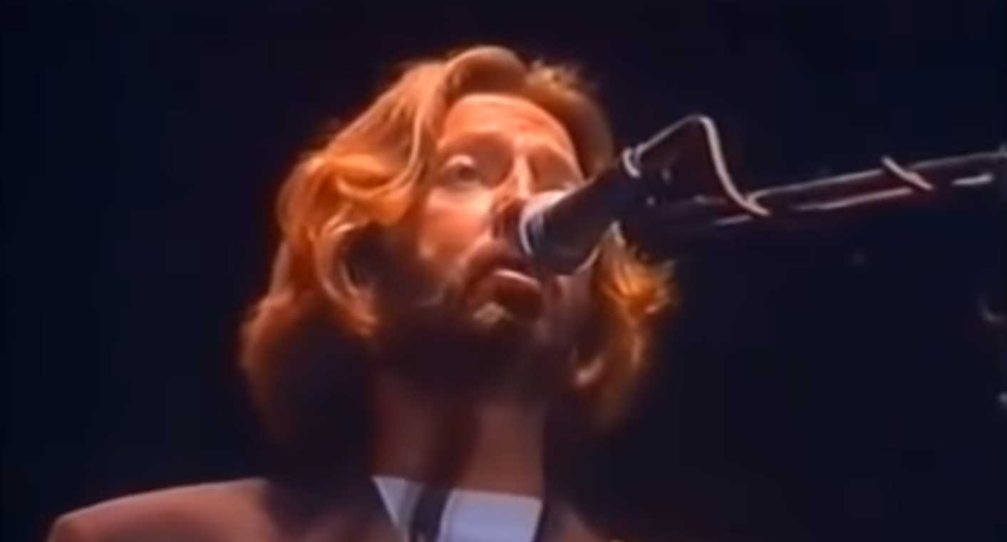 Eric Clapton tocó el 5 de octubre, en el marco de la presentación de "Jorneyman".