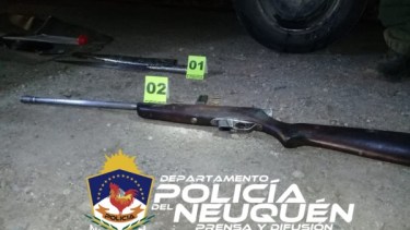 Dos personas fueron detenidas por presunta faena clandestina en San Martín de los Andes. (Foto: Gentileza).