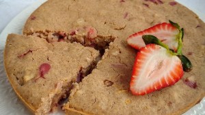 Torta de frutillas sin Tacc