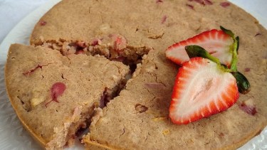 Torta de frutillas sin Tacc