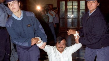 Gatica, en retirada de APEL, tras la condena