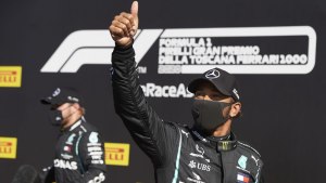 Hamilton colecciona triunfos en la Fórmula 1