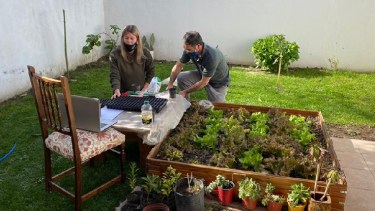 La capacitación está a cargo de técnicos de la provincia. Foto: gentileza.