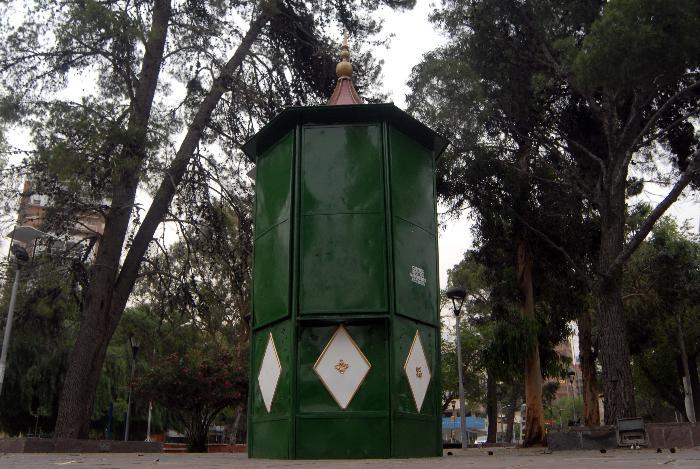 El primer kiosco que funcionó en la ciudad de Neuquén. No era del programa municipal. Hoy es monumento histórico.