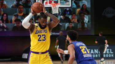 Lakers sacó ventaja en la final del Oeste en la NBA