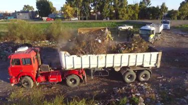 Trabajaron más de 50 personas, con equipos propios y contratados. Foto: gentileza.