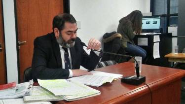 La imputación estuvo a cargo del fiscal Guillermo Ortíz. Foto: archivo.
